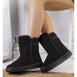 Botas de neve pretas Big Star KK274618 preto 2