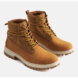 Botas de caminhada para homem camelo Big Star KK174203 castanho 1