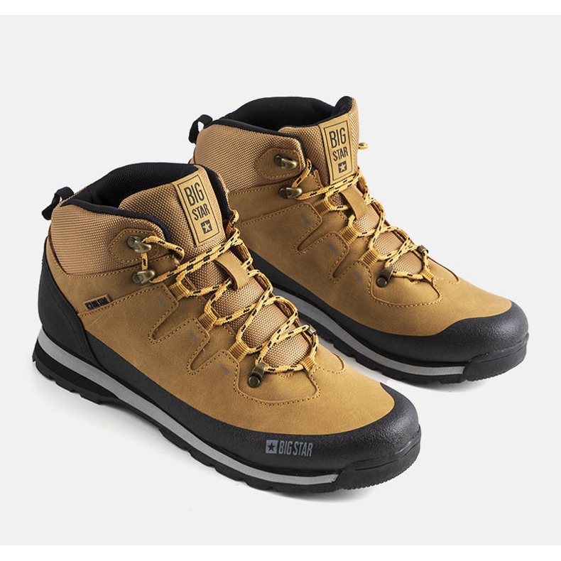 Botas de caminhada para homem camelo Big Star EE174438 castanho 1