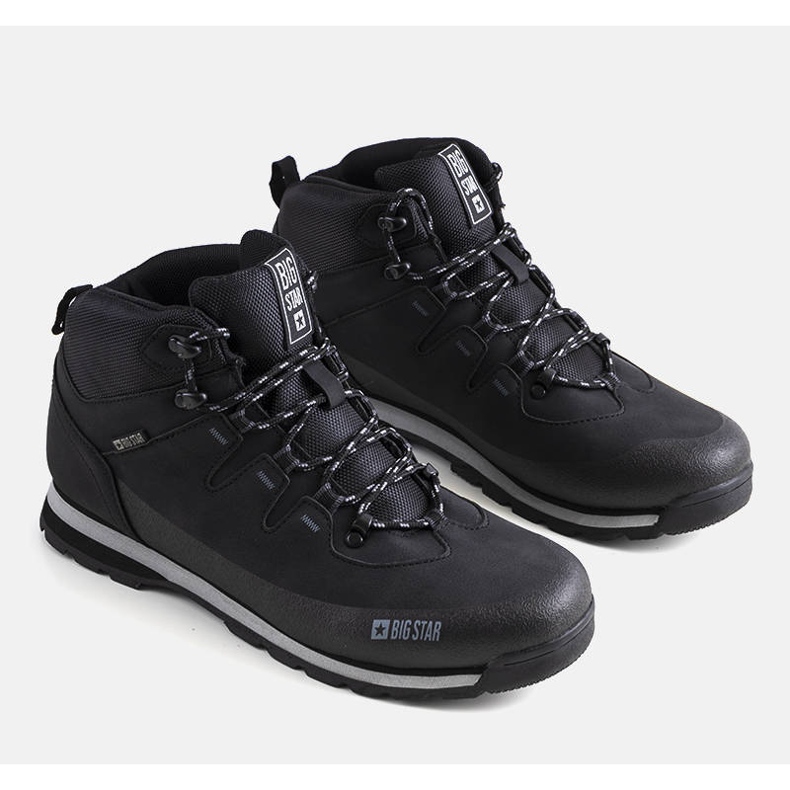 Botas de caminhada Big Star EE174437 para homem negro preto 1