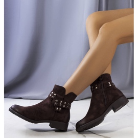 PA1 Botas isolantes castanhas da Meldert marrom 1