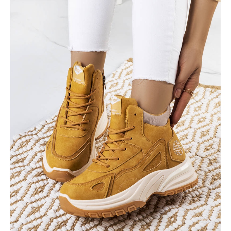 Botas de camelo isoladas LCJ-22-44-1354L Lee Cooper marrom 1