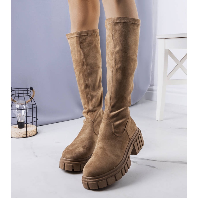 BM Botas isolantes Brown Mesal marrom cáqui verde 1