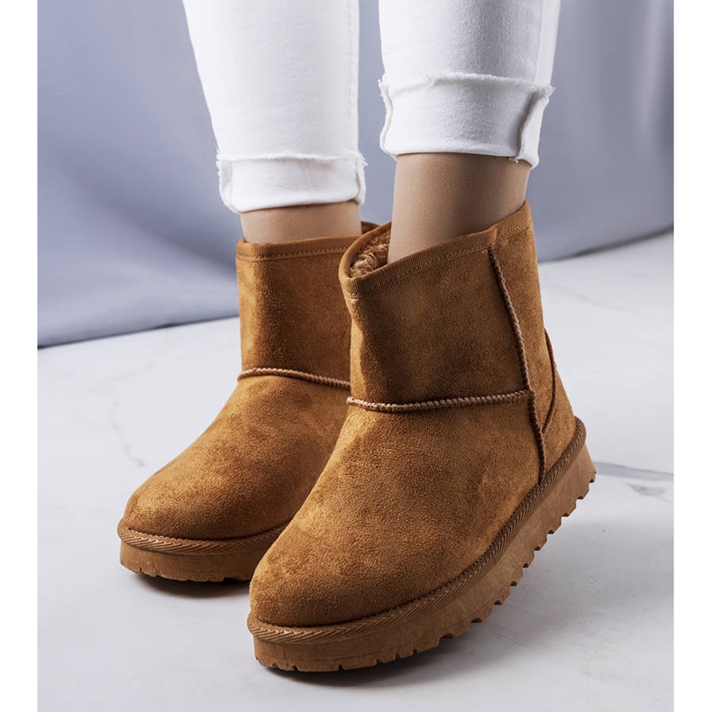 Botas de neve com isolamento marrom Vago castanho 1 Botas de neve com isolamento marrom Vago castanho 1