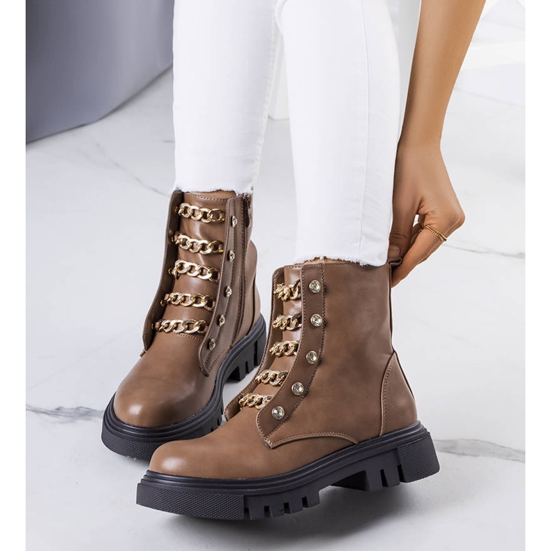 Botas isolantes castanhas Perno marrom 1