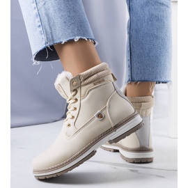 BM Botas isolantes bege da Saylor 1