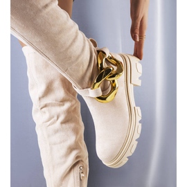 Botas altas bege da Rero 1