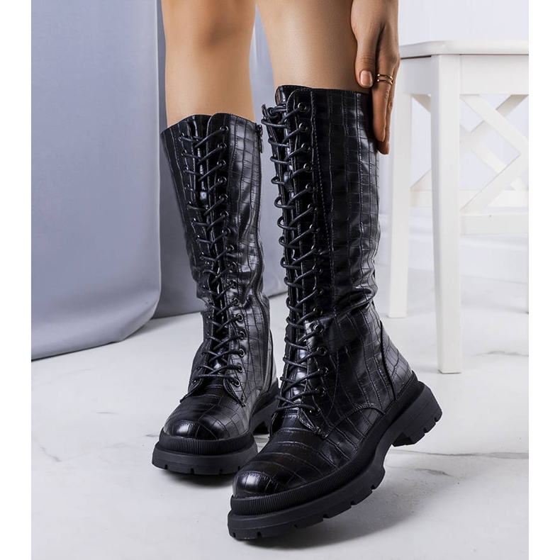 Botas isolantes pretas Torta preto 1