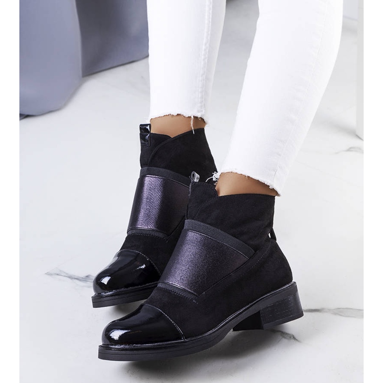 BM Botas isolantes pretas da Belvig preto 1