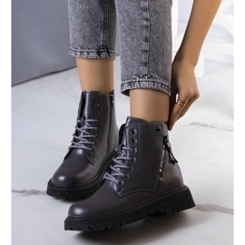 Botas isolantes cinza Anja 1