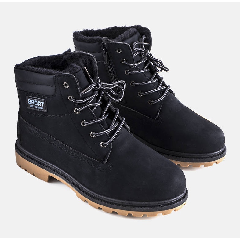 Botas isolantes pretas de homem da North preto 1
