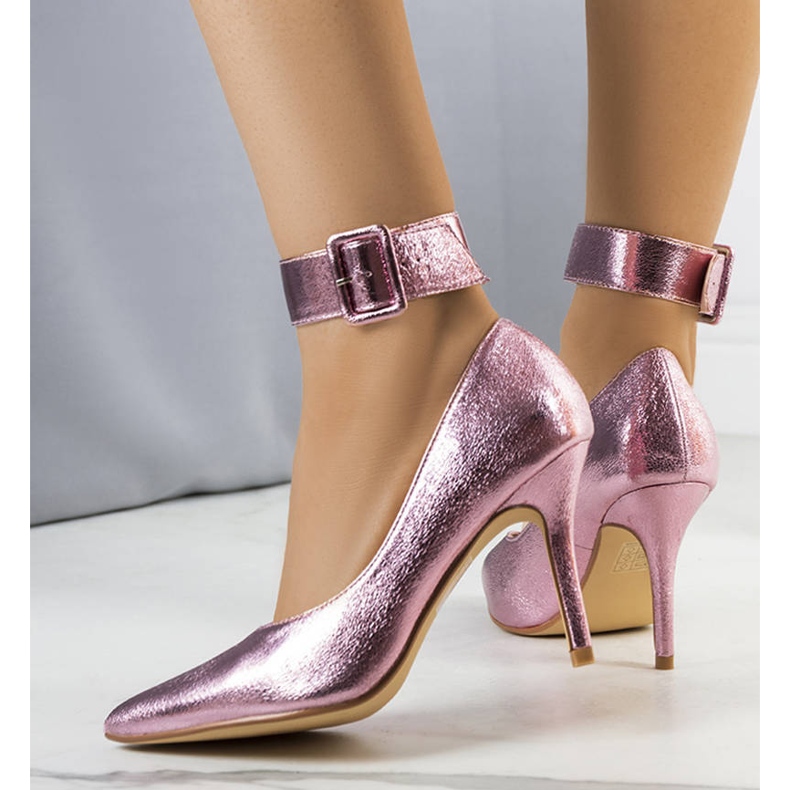 BM Pinos metálicos roxos Janin multicolorido rosa 1