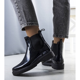 Botas de chuva pretas Kemi preto 1