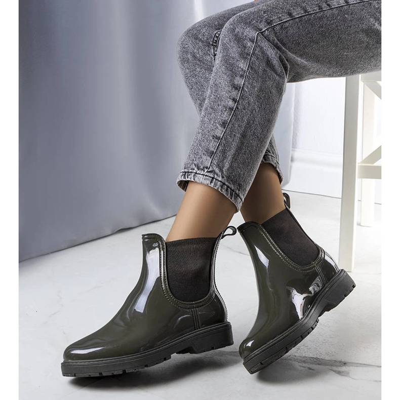 Botas de chuva Kemi verdes 1 Botas de chuva Kemi verdes 1