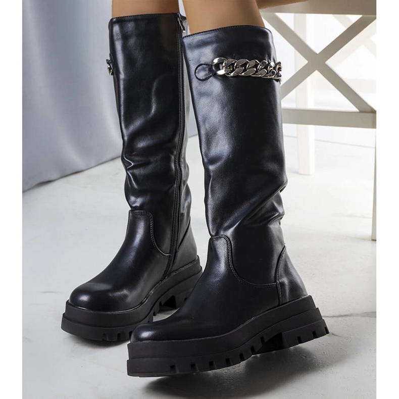 Botas isolantes Galina pretas preto 1