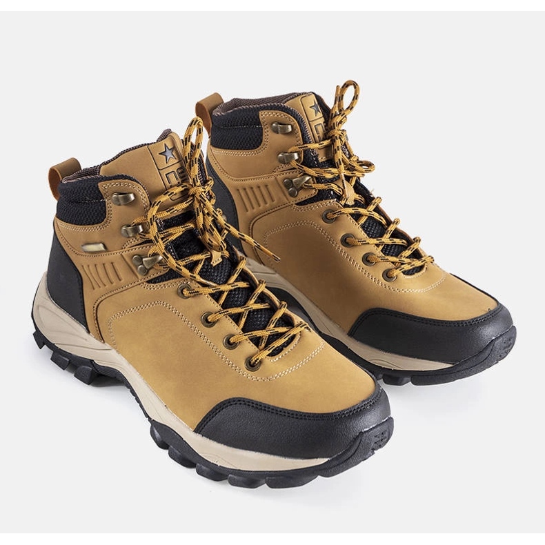 Botas isoladas de homem Tervo castanhas preto 1