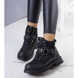 PA1 Botas isoladas pretas, Zakira preto 1