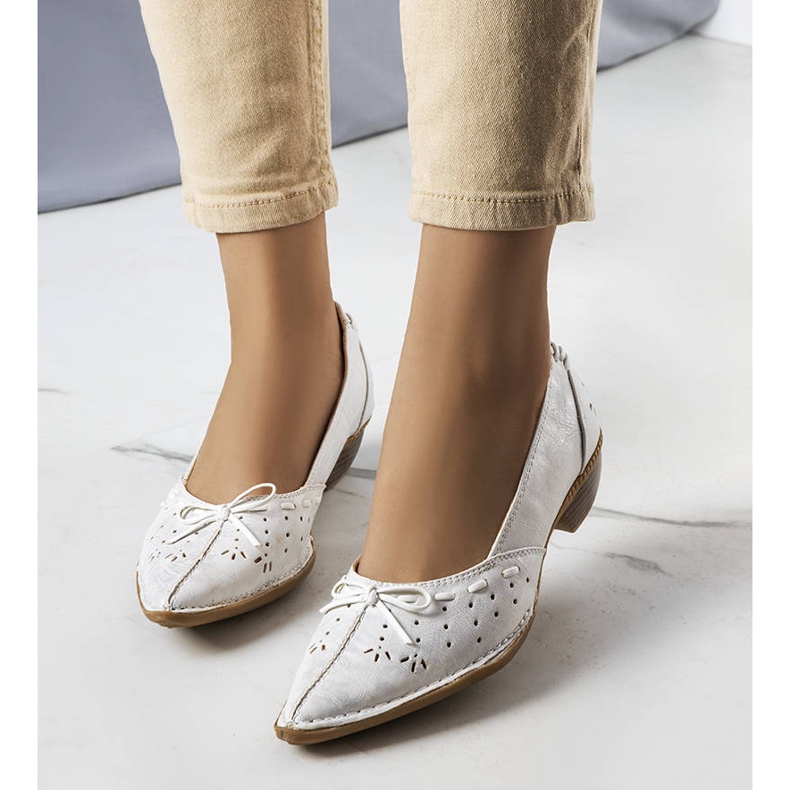 BM bailarinas brancas Glazko branco 1