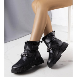 Botas pretas para neve Ephraim preto 2