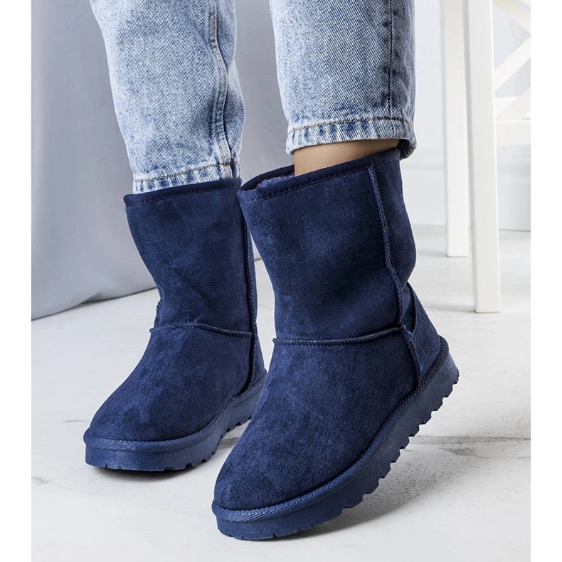 Hank botas de neve com isolamento azul marinho 1