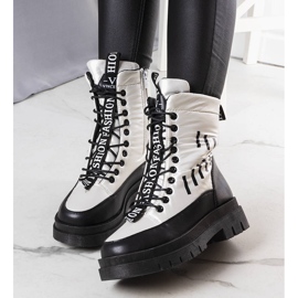 Sarai botas de neve branco 1