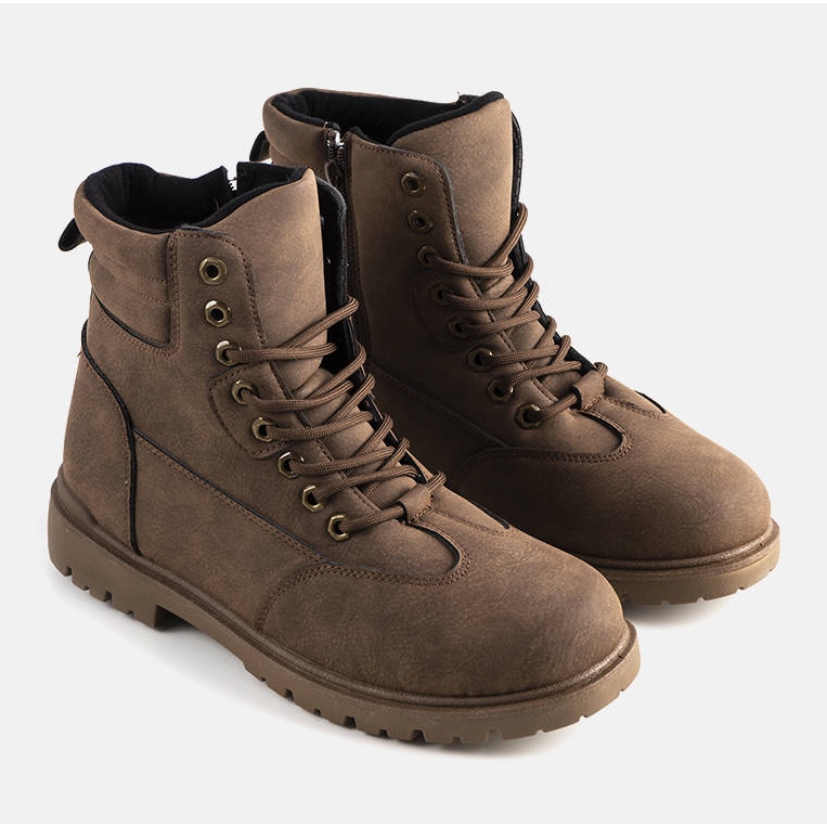 BM Botas com isolamento marrom Hadleigh castanho 1