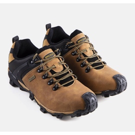 Botas com isolamento marrom da Bamroks bege 1