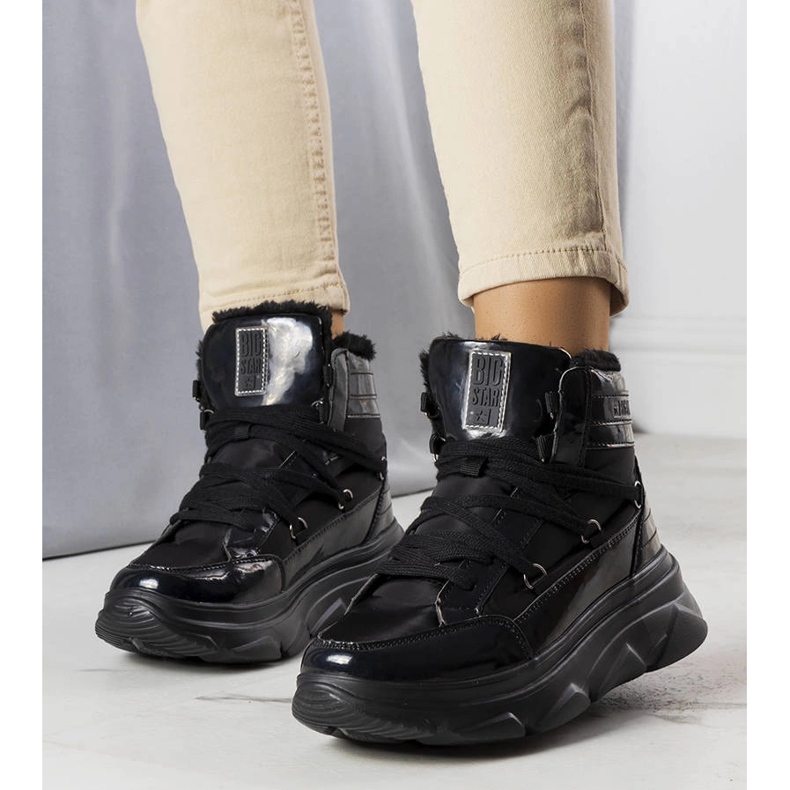 Botas de neve pretas Big Star II274311 preto 1