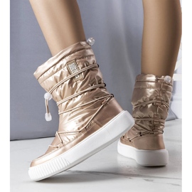 Botas de neve douradas Big Star KK274194 bege 1