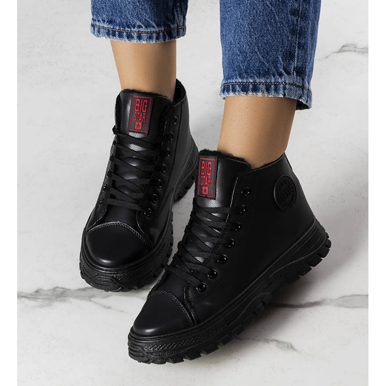 Tênis isolante preto Big Star GG274537 906 1