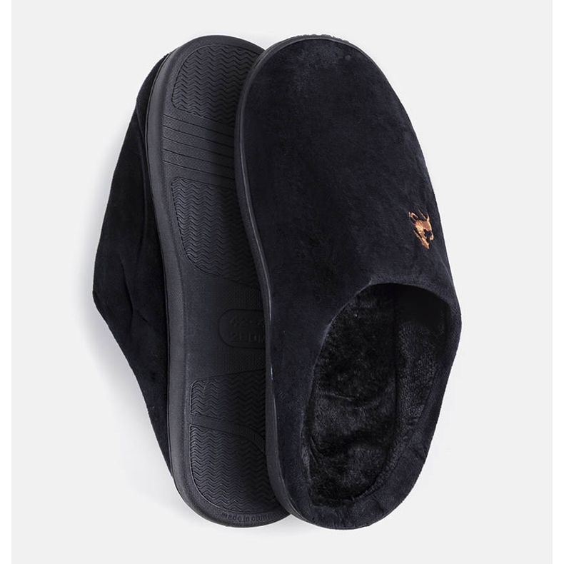 Chinelos de homem Presse pretos 1