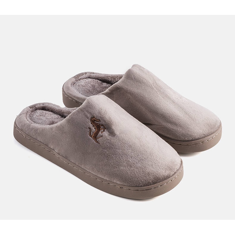 Chinelos de homem Presse castanhos bege 1