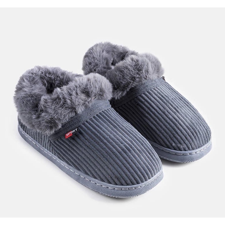 Chinelos altos cinzentos de homem Ruest cinza 1