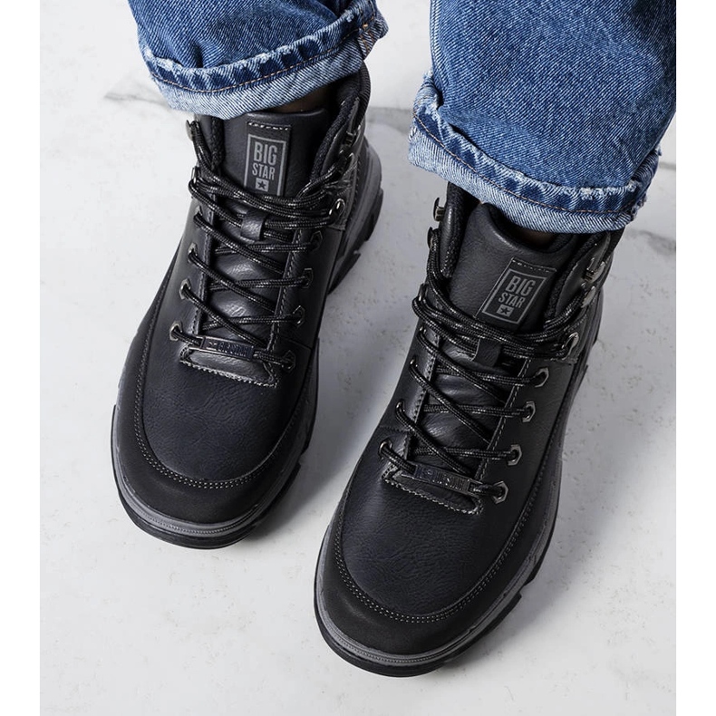 Botas pretas Big Star KK274222 preto 1