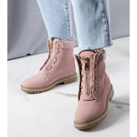 BM As botas de caminhada rosa de Stephanie 1