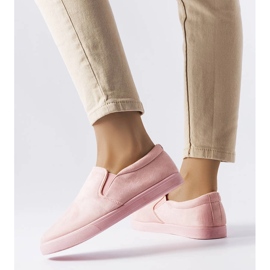 Tênis de camurça ecológica rosa, Leroy 1