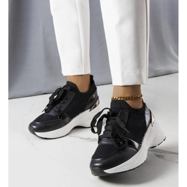 Tênis de salto preto Ann. 1