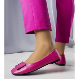 Bailarinas rosa com fivela Sheller 1