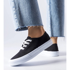 Tênis de tecido preto Fantina 1