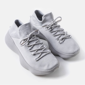 Ténis de homem Théberge cinzentos cinza 1