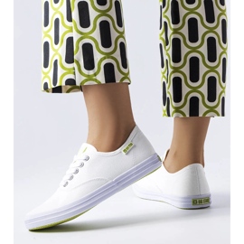 Tênis branco de tecido Big Star JJ274260 1