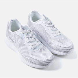 Tênis Big Star masculino branco e cinza JJ174286 1