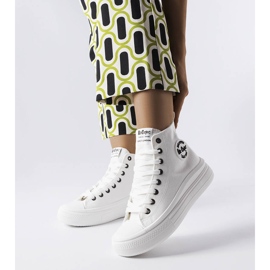 Lee Cooper LCW-23-44-1627L tênis branco 1