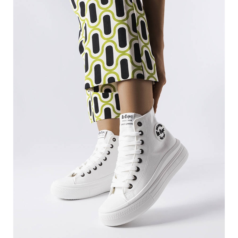 Lee Cooper LCW-23-44-1627L tênis branco 1