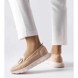 Vinceza Tênis slip-on bege Vincez 1