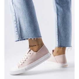 Tênis bege vazado Big Star LL274015 1