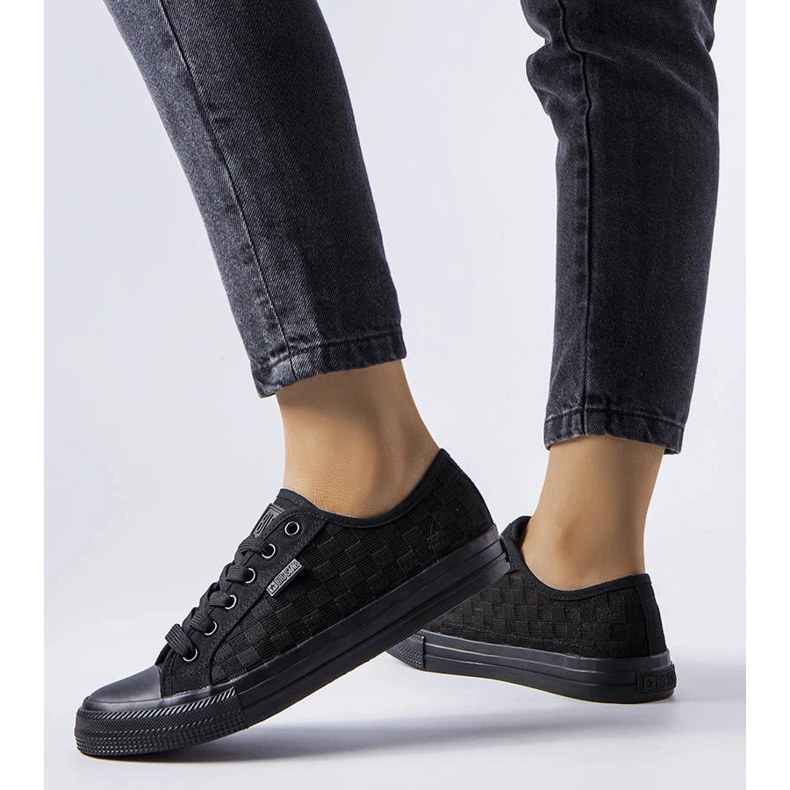 Tênis de mesh preto Big Star LL274072 1