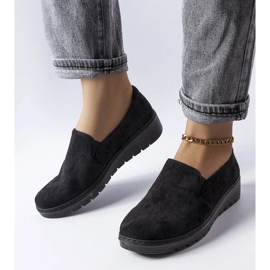 Sapatos pretos da Pirn 1