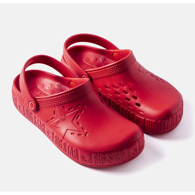 Chinelos vermelhos Big Star II175004 1