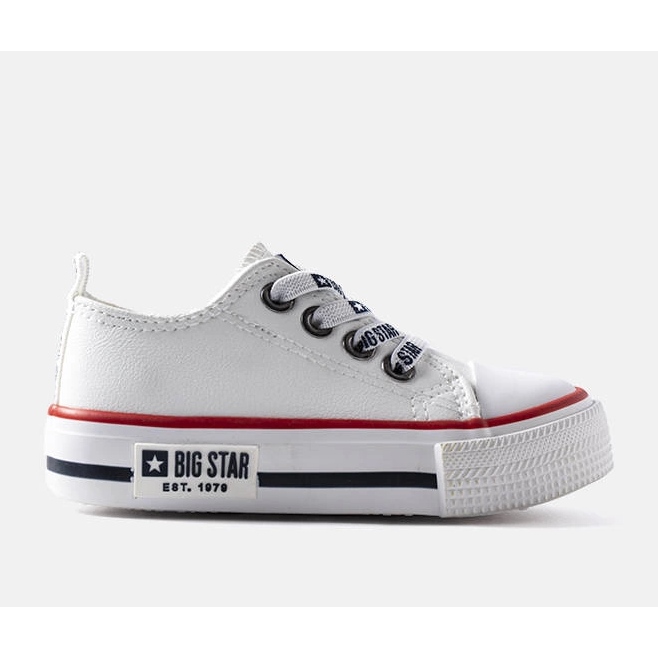 Sapatilhas brancas para criança Big Star KK374042 branco 1